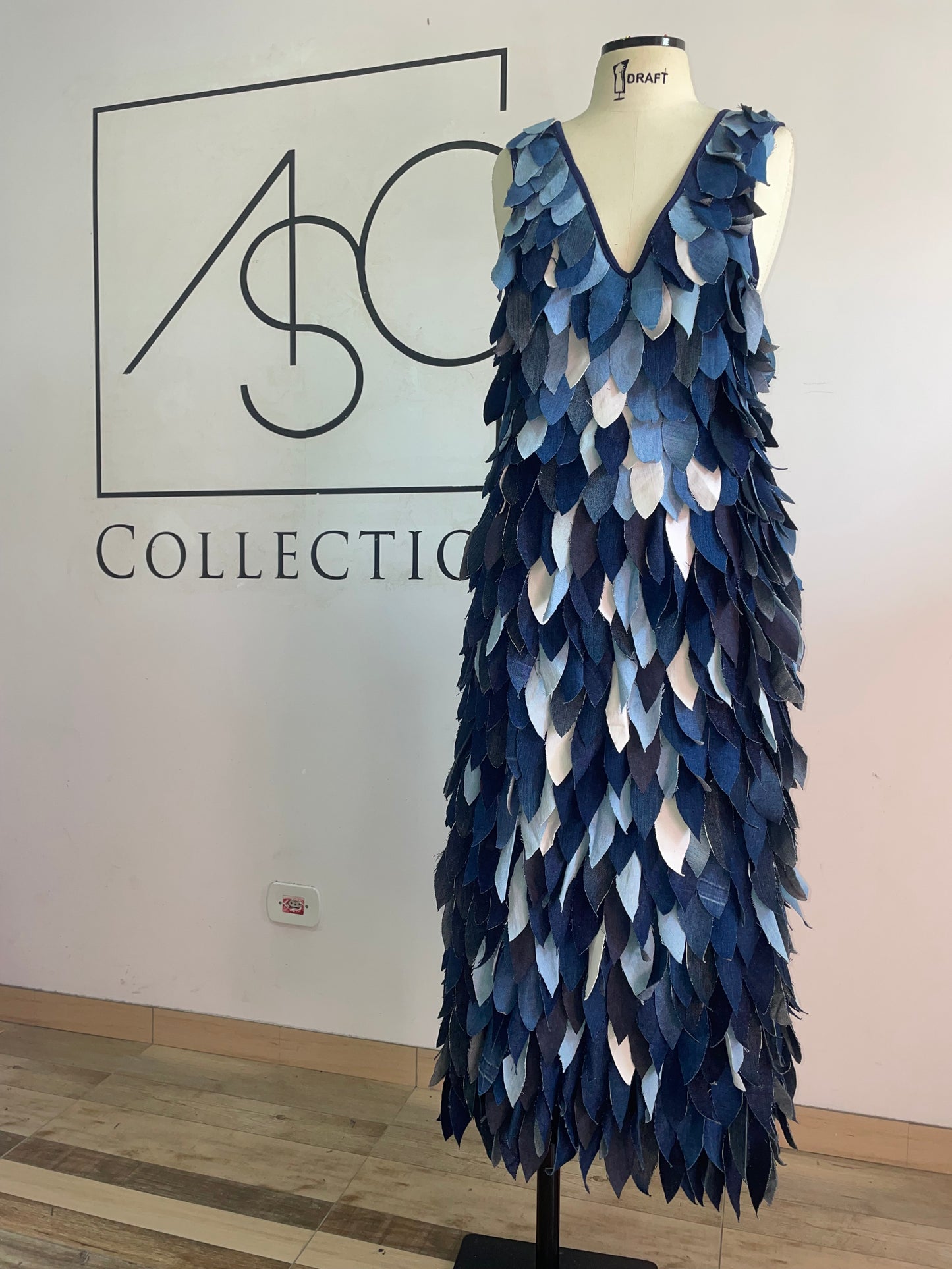 Vestido 1000 folhas