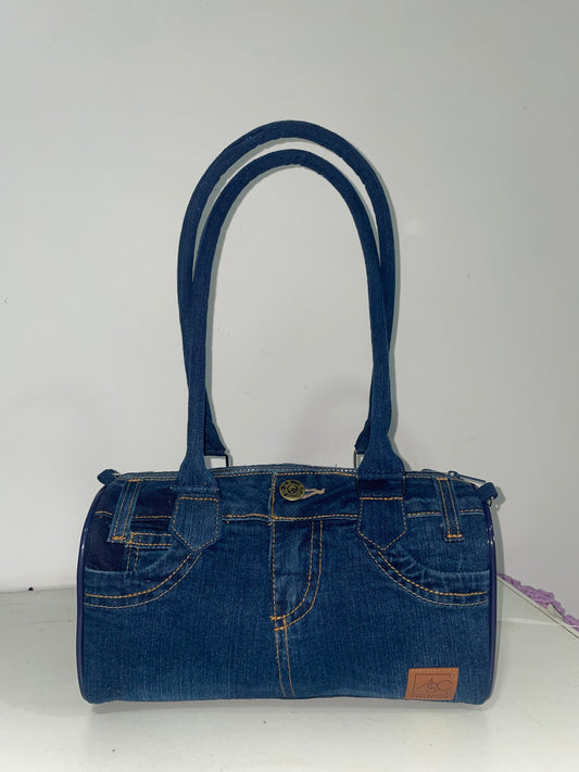 Bolsa Baú denim