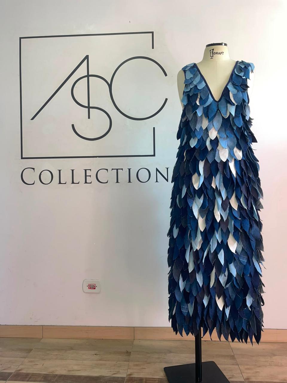 Vestido 1000 folhas