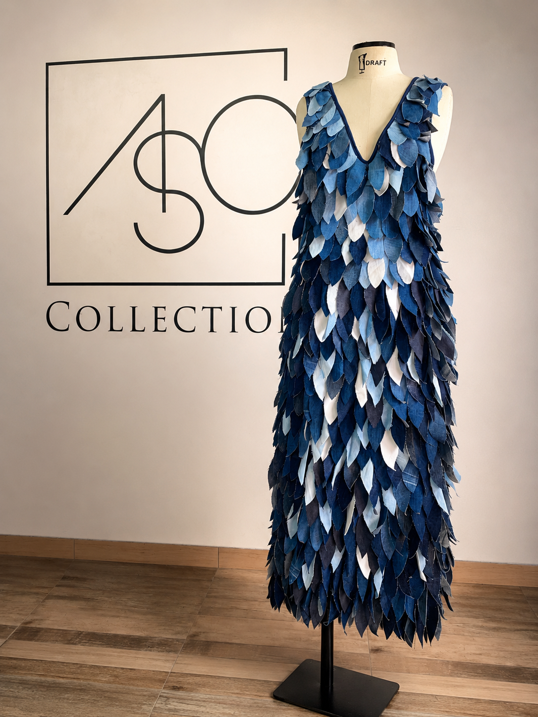 Vestido 1000 folhas