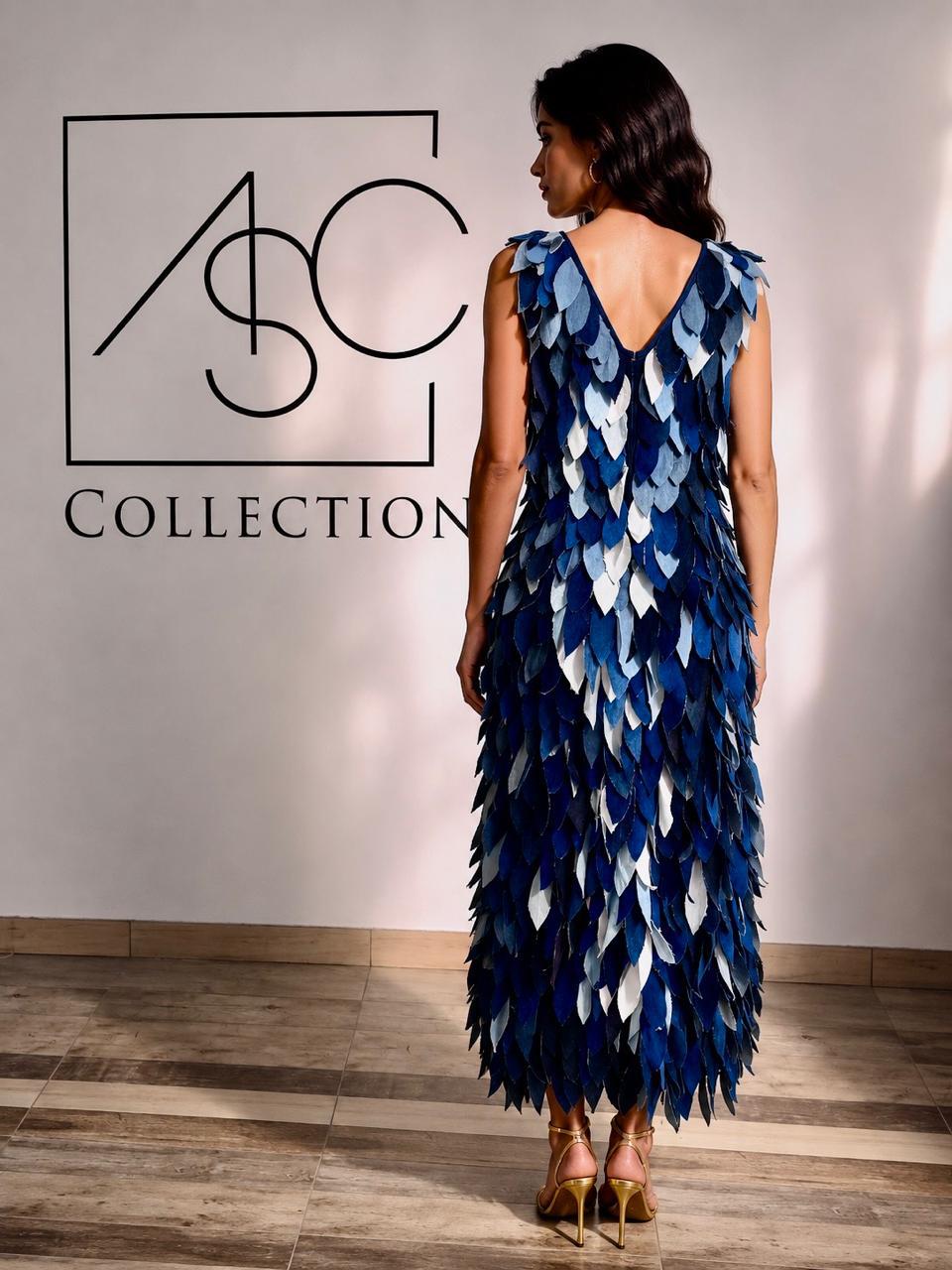 Vestido 1000 folhas